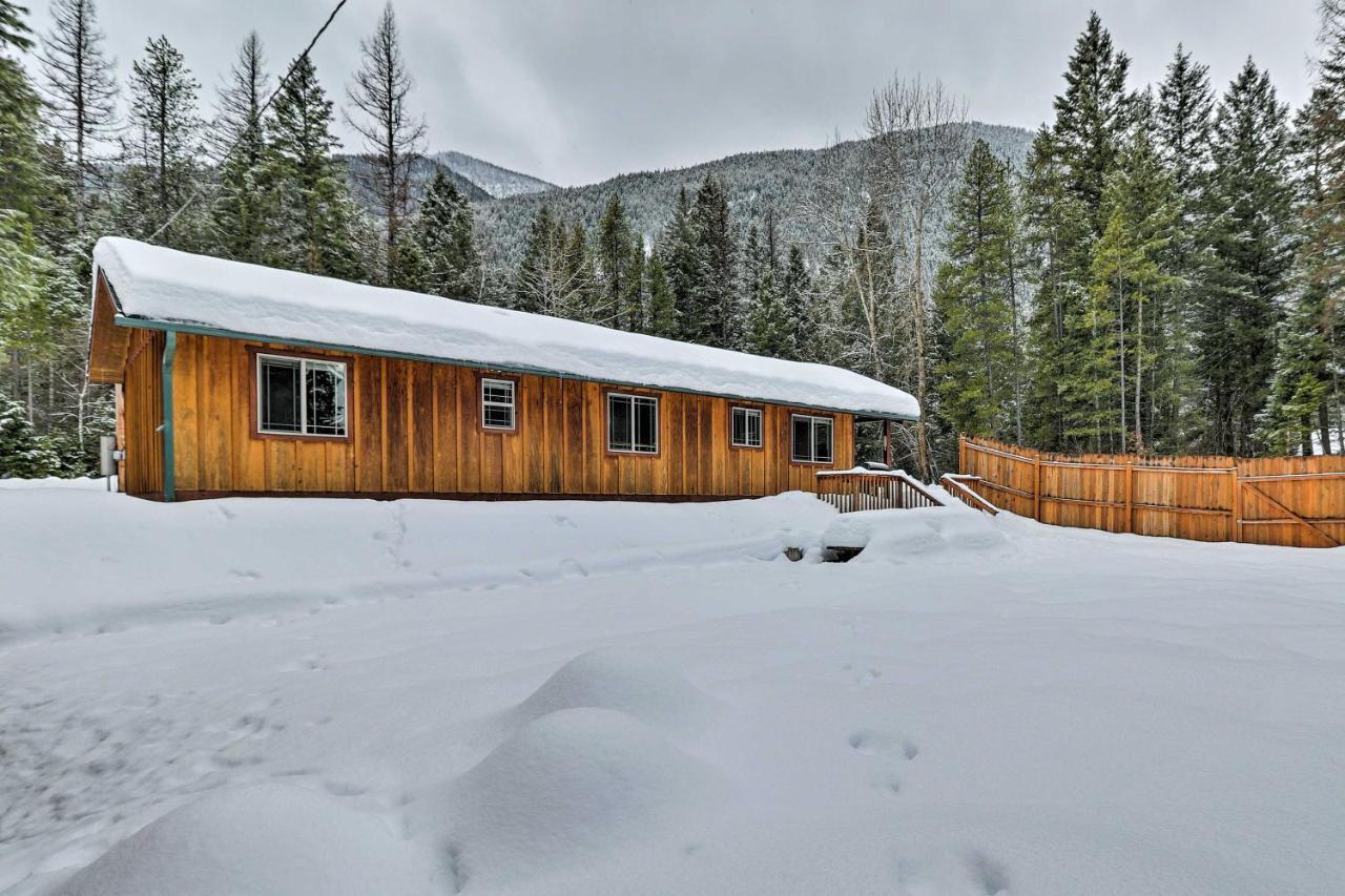 Hungry Horse Cabin Deck, Fire Pit, Near Glacier! 외부 사진